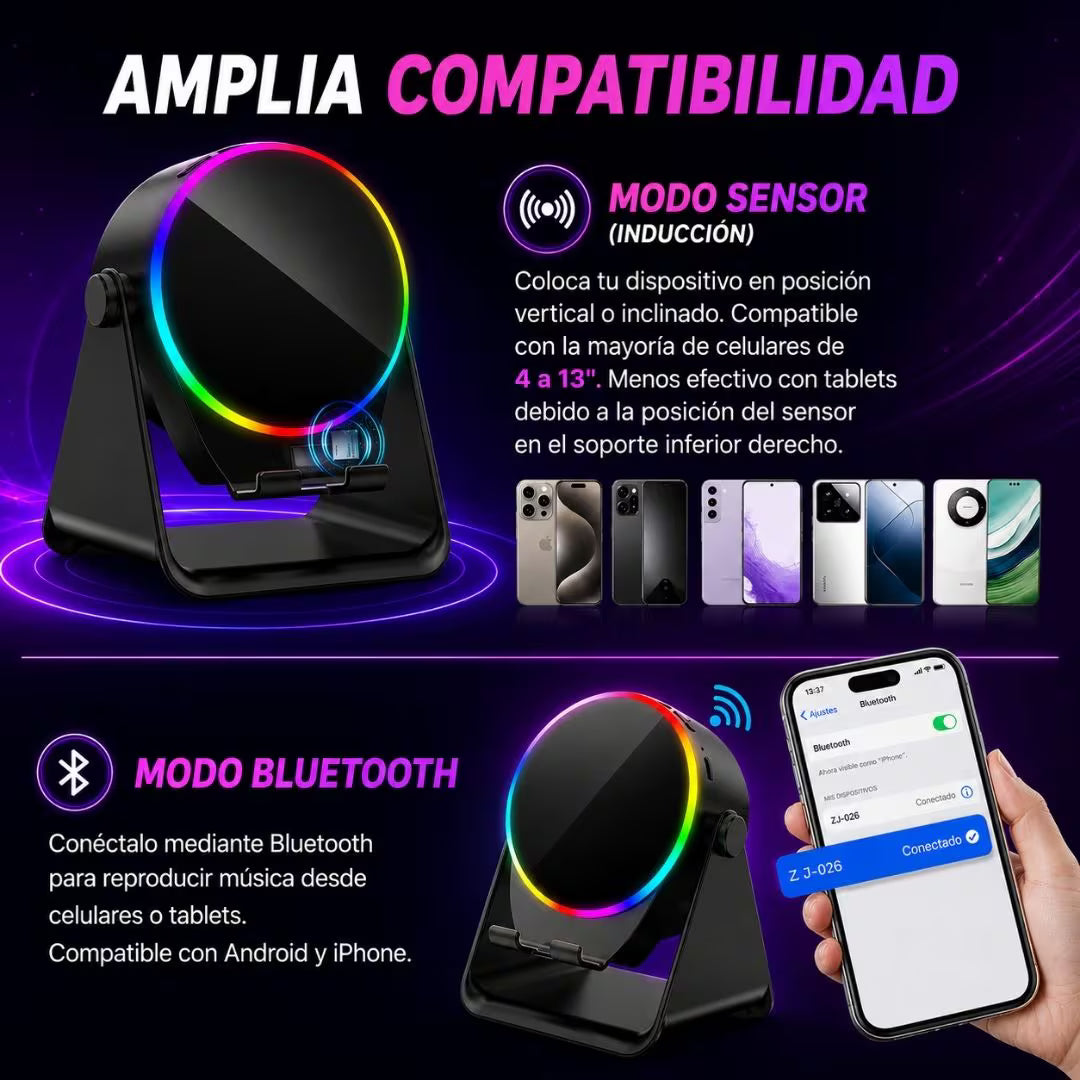 PARLANTE PORTATIL INALAMBRICO 5 EN 1 - NOWO